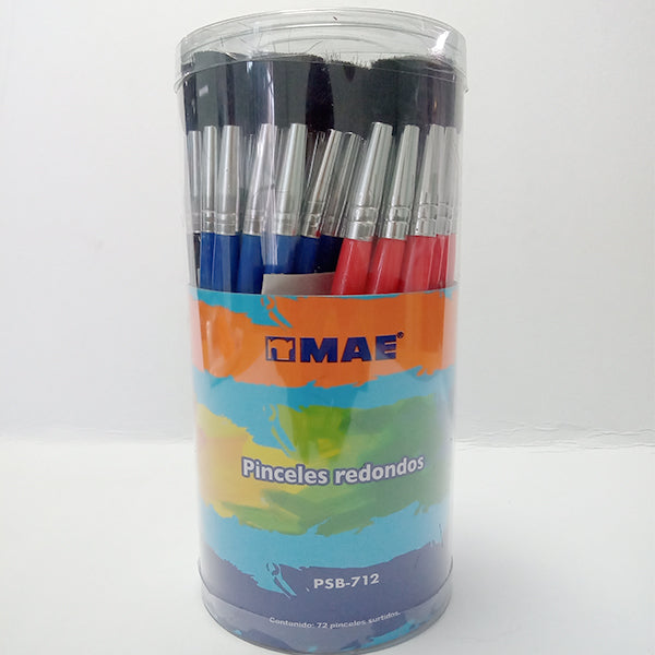 Pincel Escolar MAE PSB-712 #7-12