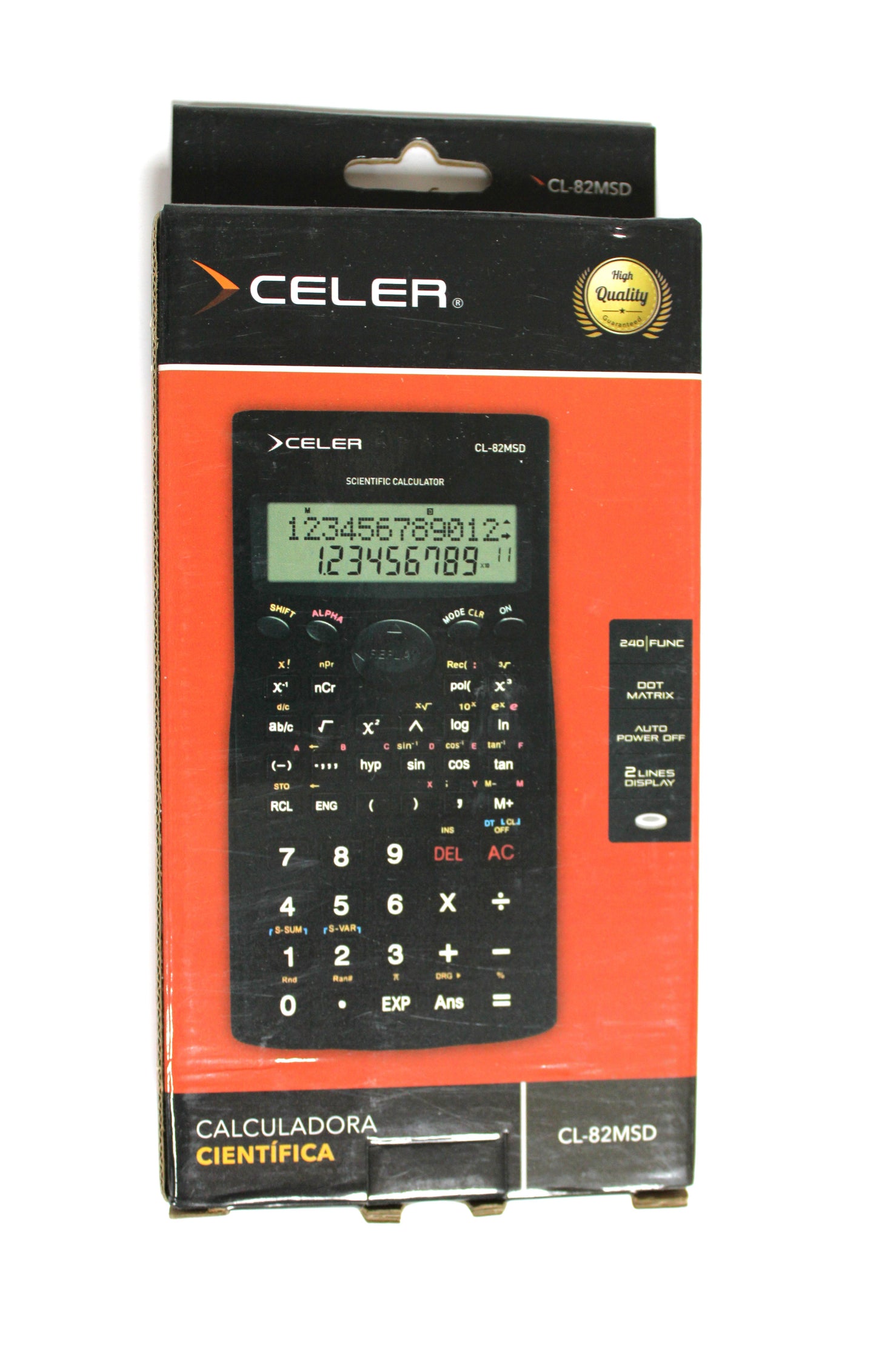 Calculadora Celer Científica CL82MS