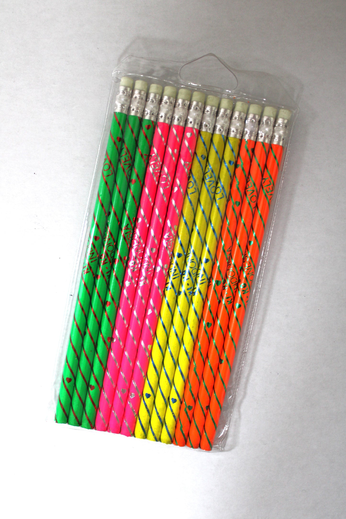 Lápices decorados c/12