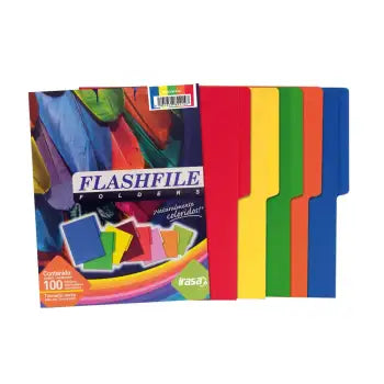 Folder carta flashlife arcoiris IRASA