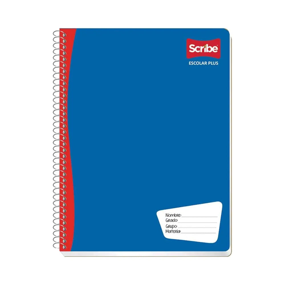 Libreta Scribe Escolar Espiral Profesional 100 HJS