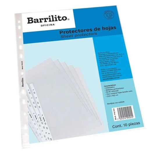 Mica protector carta Barrilito c/10 PHL10