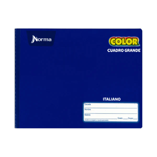 Libreta Norma Cosida Italiana 100 HJS