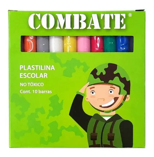 Plastilina Combate c/10