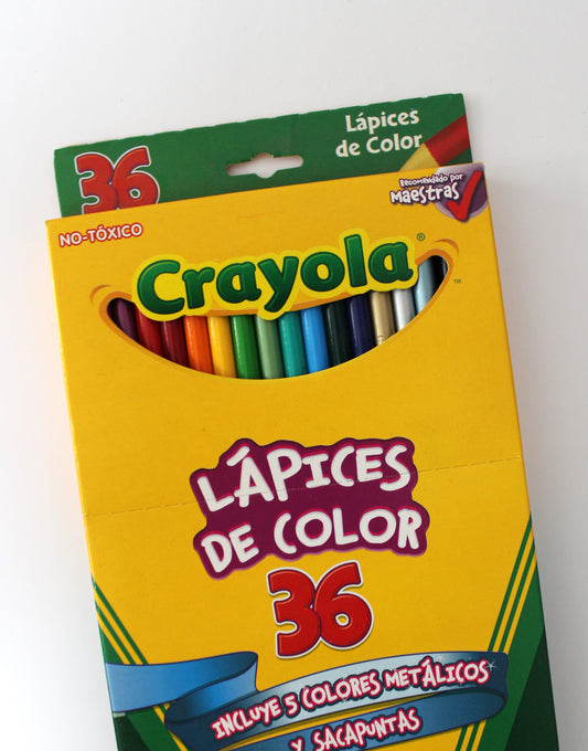 Colores Crayola Largos c/36