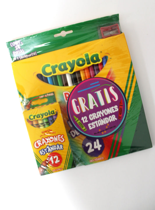 Colores Crayola Largos c/24