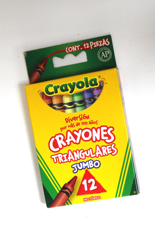 Crayon Crayola Jumbo Triangular c/12