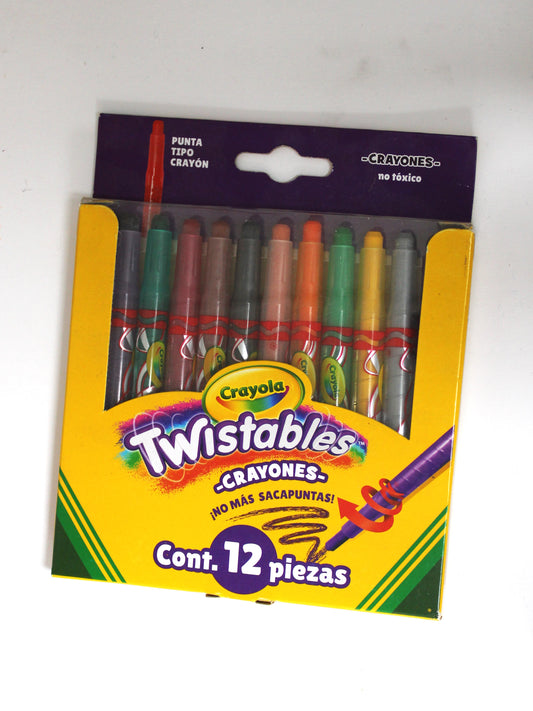 Crayon Crayola Twistables mini c/12