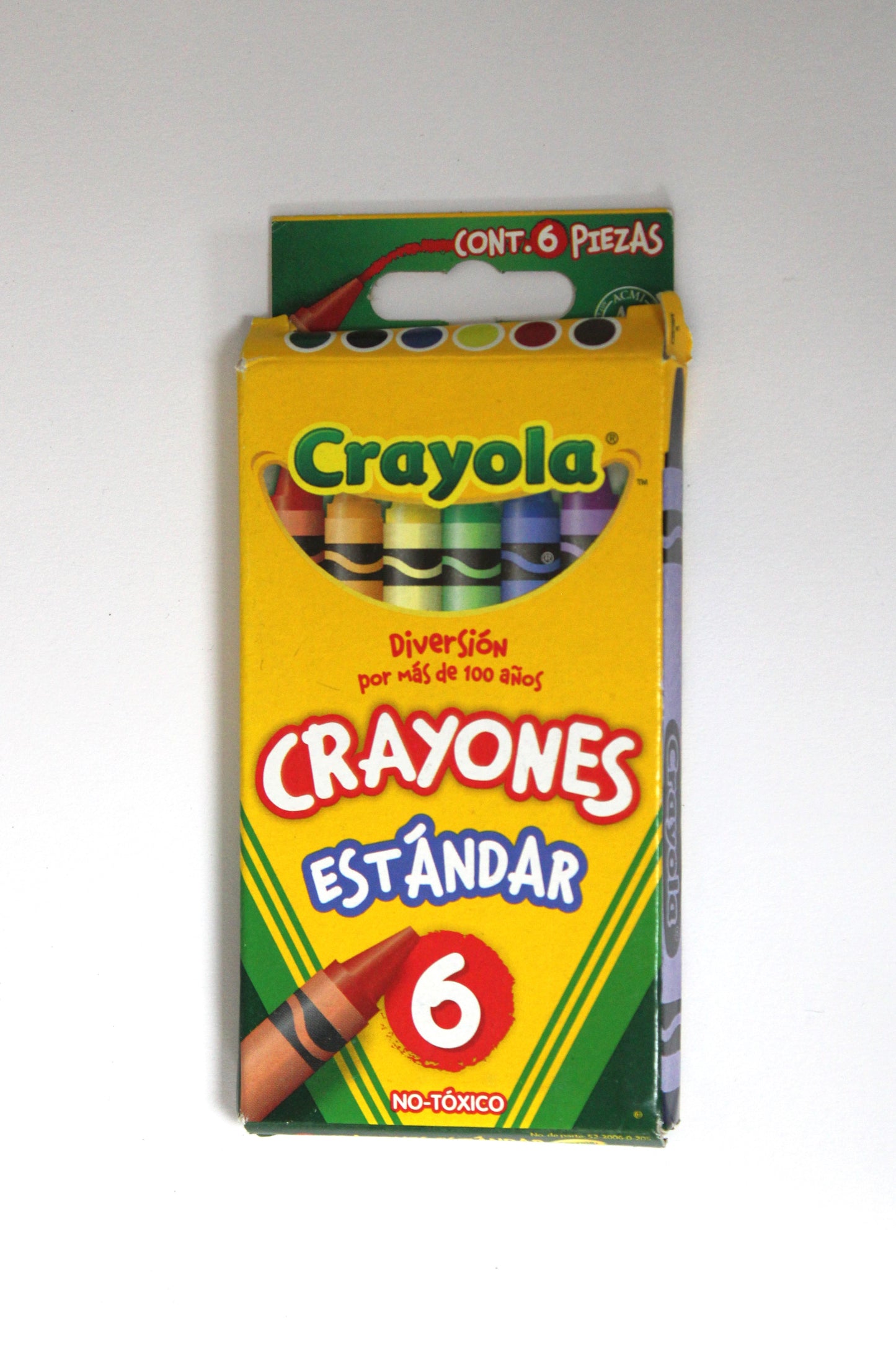 Crayon Crayola Estándar c/6