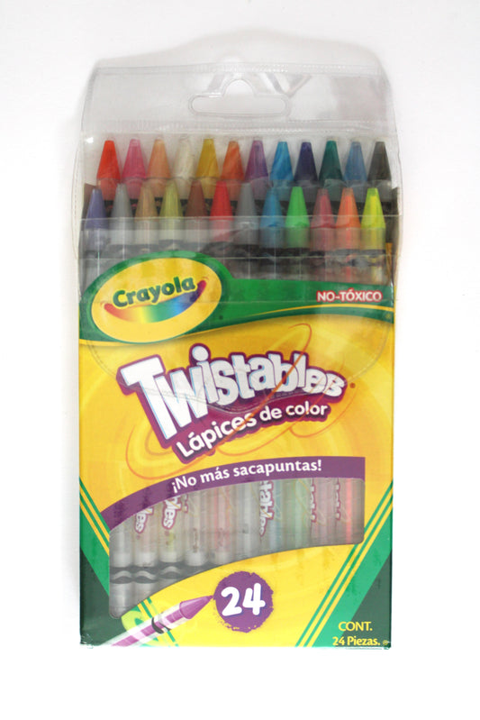 Color Crayola Twistables c/24