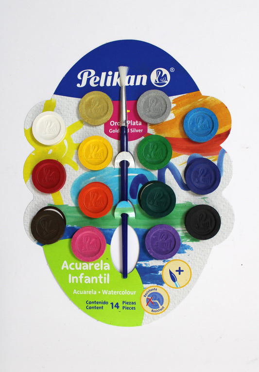 Acuarela Pelikan Paleta C/6