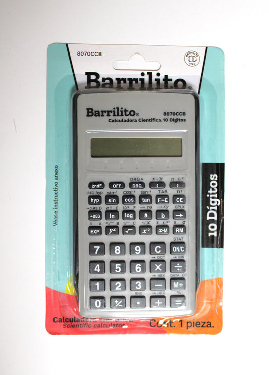 Calculadora Barrilito 8070CCB CIENTIFICA