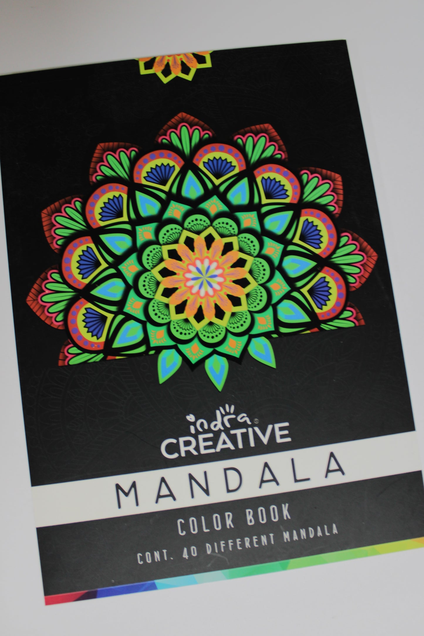 Libro colorear mandalas INDRA 40HJS