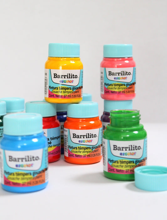 Pintura Tempera Barrilito 37ml