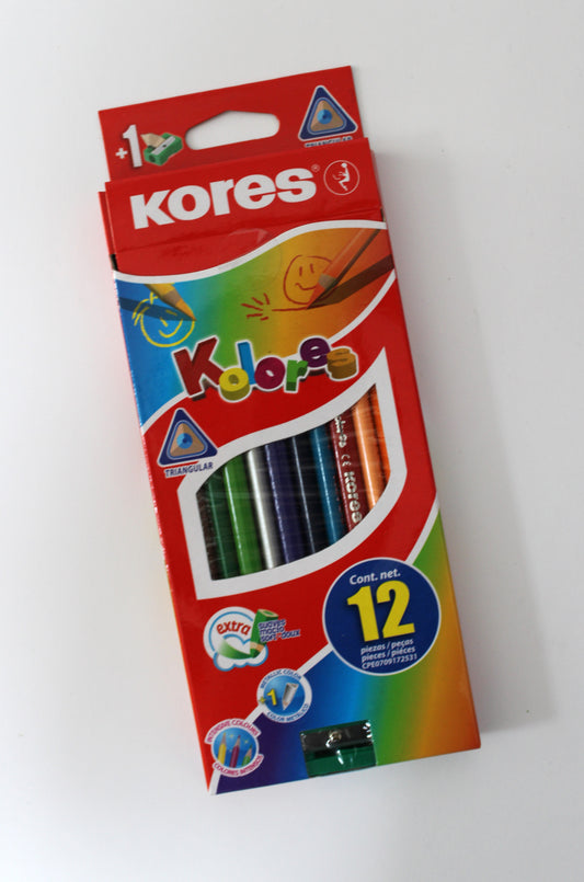 Color Kores Triangular c/12 3mm