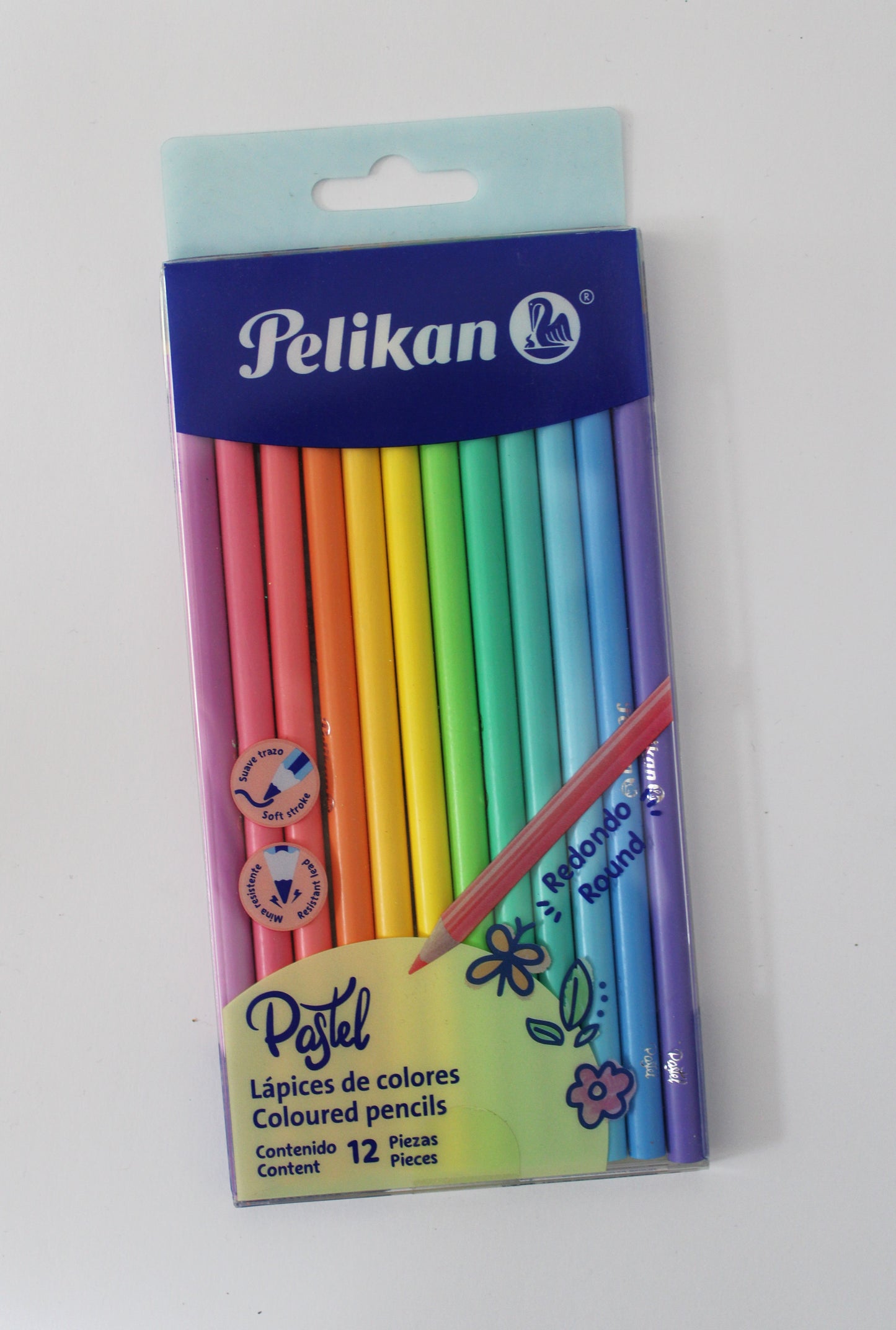 Color Pelikan c/12 Pasteles