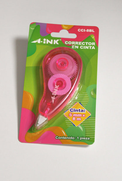 Corrector Cinta A-INK CCI-8BL