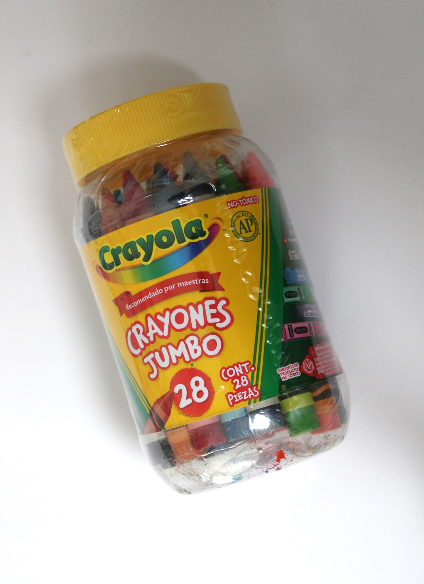 Crayon Crayola Jumbo en bote c/28