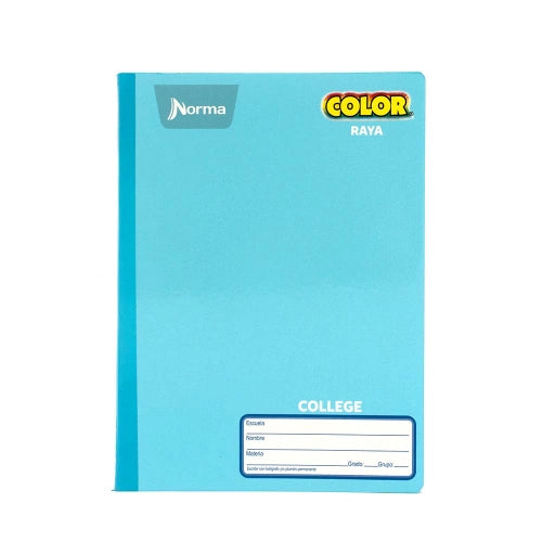 Libreta Norma Cosida College 100 HJS