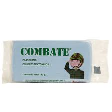 Plastilina Combate maqueta