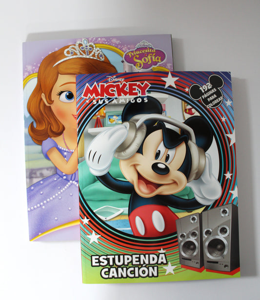 Libro colorear Jumbo personajes ALTIVA