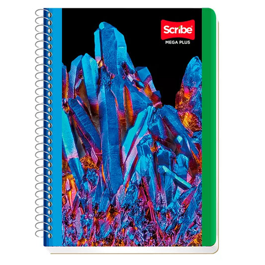 Libreta Scribe Mega espiral francesa 100 HJS